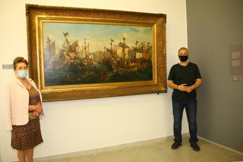 Γιάννης Μώραλης στο Ναυτικό Μουσείο Ελλάδος