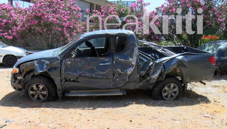 τροχαίο δυστύχημα στην Κρήτη