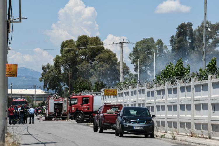 Φωτιά στον Ασπρόπυργο