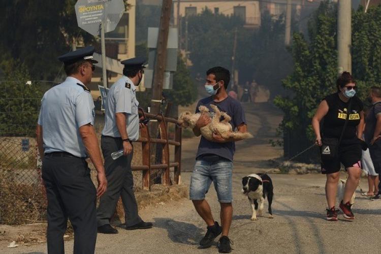 Φωτιά στην Πάτρα