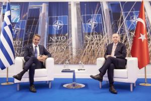 Mitsotakis, Erdogan, NATO