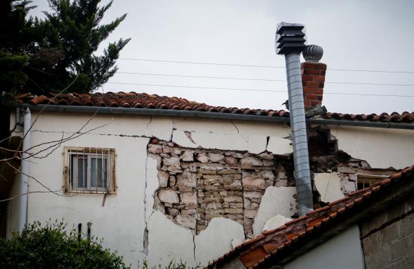 γκρεμισμένο σπίτι στο Δαμάσι