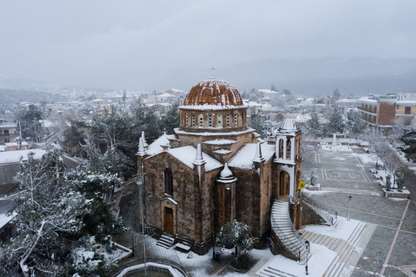 Χιόνια στην Αθήνα