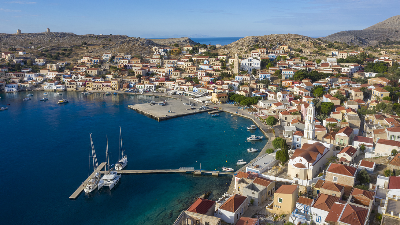 to grafiko limani tis chalkis dodekanisou