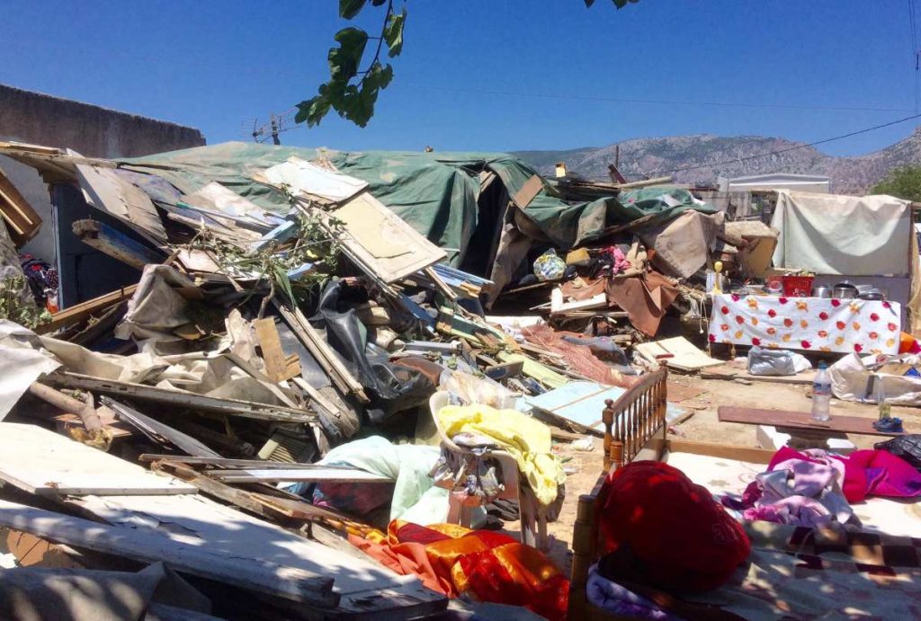 κοινότητα Ρομά στον Ασπρόπυργο